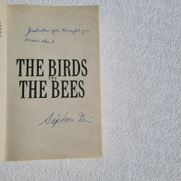 The Birds and the Bees Paperback OOP signed - Picture 6 of 7